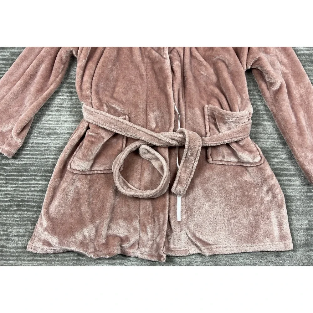 Mythology Robe Womens‎ One Size Fits Most Pink Plush
